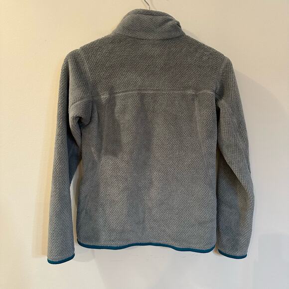 Women's Gray Patagonia Fleece Pull Over sz S Patagonia Re-Tool Fleece - Picture 9 of 9